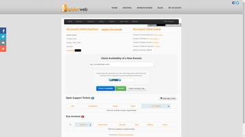 SpiderWeb Hosting Affiche