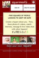 Squaremeets - Meet New People! capture d'écran 1