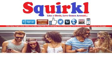 Squirkl, Download Free Dating App. Affiche