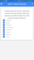 Swift News Reader ภาพหน้าจอ 2