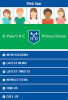 Poster St Peters RC Primary web app
