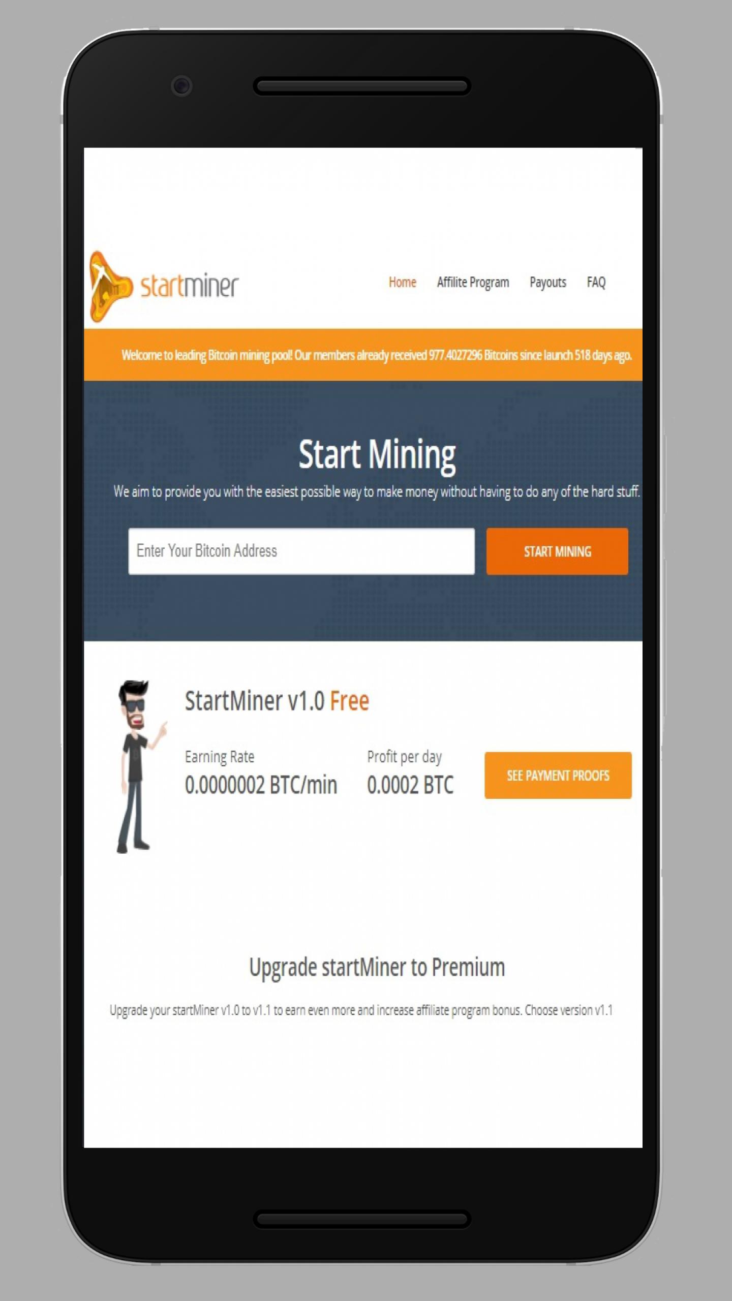 Start Bitcoin Miner For Android Apk Download