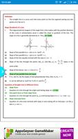 Maths Straight Line Formula Book Poster