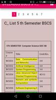 Syllabus BSCS 5 Th Semester poster