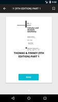 THOMAS & FINNEY - BEST CALCULUS BOOK Affiche