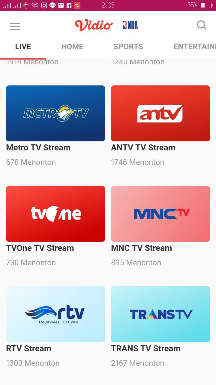 Live Streaming Tv Online Indonesia for Android - APK Download