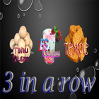 Tahu Tempe 3 in a row icône