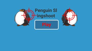 Target Penguin Slingshoot Affiche