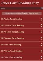 Tarot Card - Horoscope 2017 capture d'écran 1