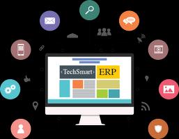 TechSmart ERP Student Affiche