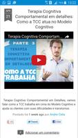 Terapia Cognitiva Comportament اسکرین شاٹ 3