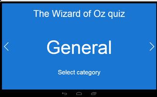 The Wizard of Oz quiz Affiche