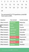 Mineral quiz! ภาพหน้าจอ 1