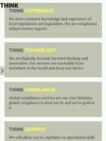 Think Global Compliance capture d'écran 1