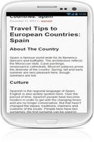 Tips For Europe Trip capture d'écran 3