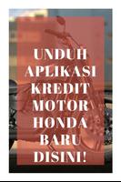 Tips mudah kredit motor honda baru Plakat