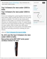 Top 3 technology India capture d'écran 1