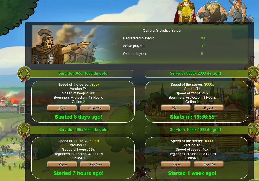Travian T4 Private Servers for Android - APK Download