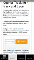 Containers & Couriers Tracking screenshot 1