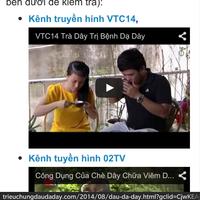 Các Triệu Chứng Đau Dạ Dày capture d'écran 1