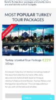 برنامه‌نما Turkey Tour Packages عکس از صفحه