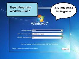 Tutorial Instal Ulang PC Affiche
