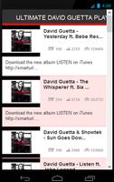 DAVID GUETTA Ultimate Playlist screenshot 1