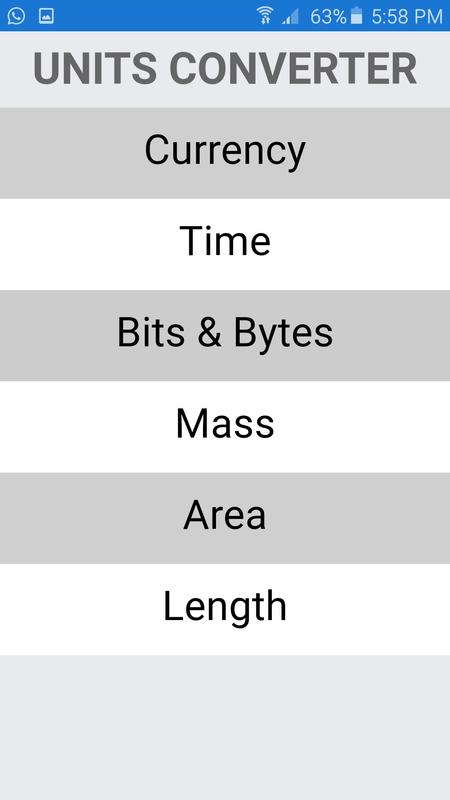 Currency Time Lenght Converter For Android Apk Currency Time Lenght Converter Poster