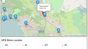 UPS Locator syot layar 3