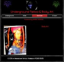 برنامه‌نما Underground Tattoo عکس از صفحه