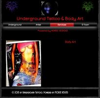 Underground Tattoo Ekran Görüntüsü 1