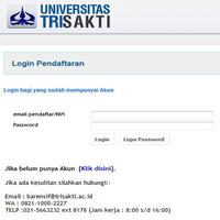 Universitas Trisakti Web Mobile Screenshot 1