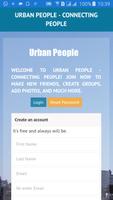 Urban People Social Network постер