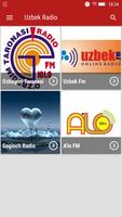 Uzbek Radio الملصق