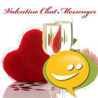 Poster Valentine Chat Messenger