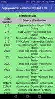 Search APSRTC City Buses in Vijayawada - Guntur syot layar 3