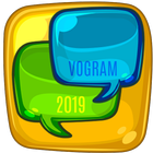 Vogram Messenger 2019 -Chat,Share,Group,Safe,fast アイコン