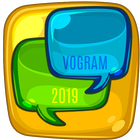 Vogram Messenger 2019 -Chat,Share,Group,Safe,fast 圖標