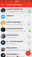 Vogram Messenger 2019 -Chat,Share,Group,Safe,fast スクリーンショット 1