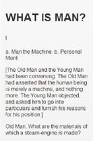 WHAT IS MAN AND OTHER ESSAYS screenshot 1