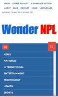 1 Schermata Wonder NPL