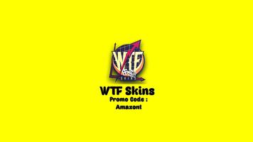 WTF Skins - Free skin الملصق