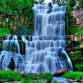 Waterfall Flowing Wallpaper