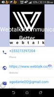 Webtalk Social poster