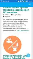 DAPODIK-Data Pokok Pendidikan. capture d'écran 3