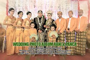 1 Schermata Wedding Photo Rani dan Panca