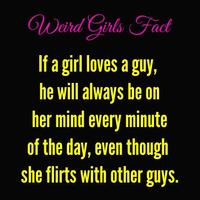 Weird Girls Fact Affiche