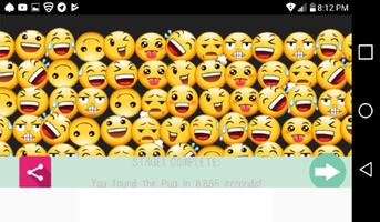 Where's Smiley The Emoji Game اسکرین شاٹ 1