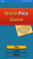 Word Pics Game plakat