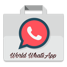 World WhatsApp biểu tượng